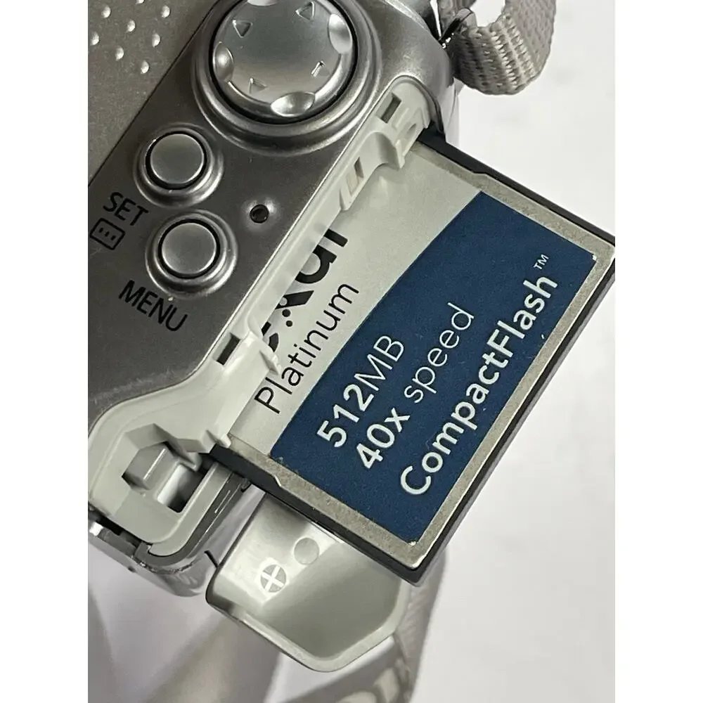 Canon PowerShot S1 IS 3.2MP Digital Camera - Silver